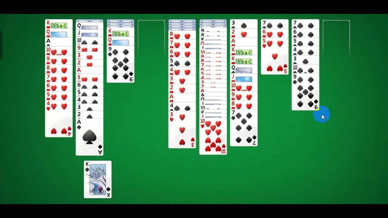 Solitaire spider 4 suits